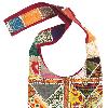 Travel to India without even having to with this authentic Sari Bag  Each one is unique in color and pattern with bead detail and embroidery  Carry this anywhere from that awesome Indian