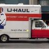 UHAUL Moving Truck Photo Sacramento  California   January 2003