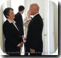 Reuters Pictures 4 months ago United States Homeland Security Director Janet Napolitano  L  speaks with Louisiana