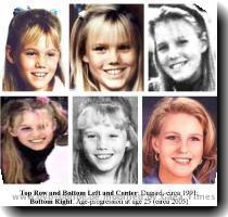 Bild 3 von 19 Bilder  Ende einer Entf�hrung nach 18 Jahren Mit dieser Bildcombo wurde nach Jaycee Lee Dugard gesucht  � dpa