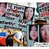 Journalists Laura Ling and Euna Lee arrive home to their families after being released by N Korean Govt authorities yesterday  at Hangar 25 in Burbank  California August 5  2009  The two