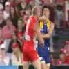 Barry Hall s left hook to the jaw of Brent Staker was a slur on the AFL product