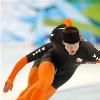 <p>Sven Kramer of the Netherlands trains at the Richmond Olympic Oval at the Vancouver 2010 Olympics in Vancouver  British Columbia  Friday  Feb  12  2010  The speed skating will kick off on Saturday Feb  13 with the men s 5 000 meters race  < p>