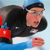 <p>Trevor Marsicano of the US strains during the men s 5 000 meter speed skating race at the Richmond Olympic Oval at the Vancouver 2010 Olympics in Vancouver  British Columbia  Saturday  Feb  13  2010  < p>