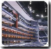 Inside the arena bowl you will find the usual two level seating area with suites and the like  However this building diverges in a major way from other arenas when it comes to club seats and