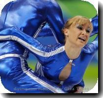 <p>Ukraine s Tatiana Volosozhar and Stanislav Morozov perform their short program during the figure skating pairs competition at the Vancouver 2010 Olympics in Vancouver  British Columbia  Sunday  Feb  14  2010  < p>