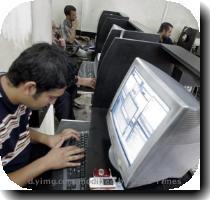 <p>An Iraqi man uses the internet to chat with friends living abroad at a cyber cafe in Baghdad  Andrey Ternovskiy  a 17 year old high school student in Moscow  is the founder of Chatroulette  which generates a live webcam connection between a user and a random stranger < p>
