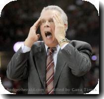 Enlarge image JEFF SCHORFHEIDE Herald photo Wisconsin head coach Bo Ryan is looking for UW to be more consistent shooting the ball against Purdue