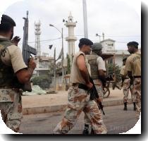 <p>Pakistani paramilitary soldiers patrol in Karachi in August 2009  Taliban commander Mullah Abdul Ghani Baradar was captured in a joint operation between Pakistan  Inter Services Intelligence  ISI  and US Central Intelligence Agency  CIA  operatives  The arrest suggests a new level of cooperation from Pakistan  leaders  who have been reluctant to give full support to US anti Taliban efforts < p>