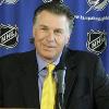 By Doug Harrison CBC Sports New Lightning bench boss Barry Melrose says he improved as a coach after helping former NHL goalie Kelly Hrudey through a slump in the early 1990s   Chris O Meara Associated Press Barry