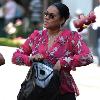 Lela Rochon was spotted out and about with a friend in Beverly Hills yesterday  It s definitely been a while but we ve seen her twice in just a couple weeks  Halle Berry is looking hot in her little white dress