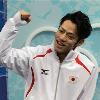 <p>Japan s Daisuke Takahashi reacts after receiving his scores following his short program during the men s figure skating competition at the Vancouver 2010 Olympics in Vancouver  British Columbia  Tuesday  Feb  16  2010  < p>