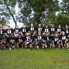 By Matt McCabe Saints participating in the football camp at South Dakota State University  front row  l r  Mason Collier  Giovanni Alvarado  Benny Hoffman  Jesse Castillo