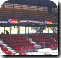 for hockey is 7 700  except 25 years ago when nearly 11 000 crammed every corner of the arena to see a miracle unfold  Click on images below for full view