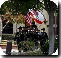 Irvine Police Department Color Guard