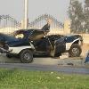 Accident in the City of Cairo Country  Egypt