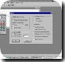 Select Edit from the main menu bar  then Output Options  then Display  Select which input parameters are to be repeated in the output  Figure 11   Figure 10  Time history dialog box  Figure 11  Display options dialog box  3 4 5 Simulation Controls The execution controls for a simulation are entered through the Edit option on the Main Menu Bar  Select Control from