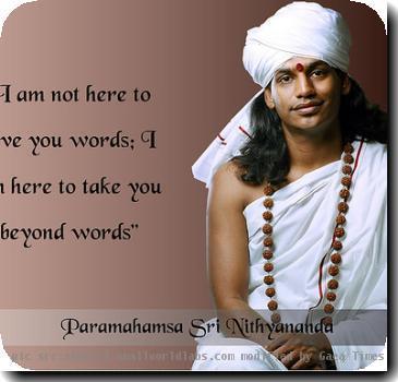 Re: Swami Nithyananda