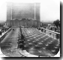 The introduction to Detroit s Michigan Central Station says the Michigan Central Station was designed by Warren   Wetmore and Reed   Stem  the firms who were the architects of New York s