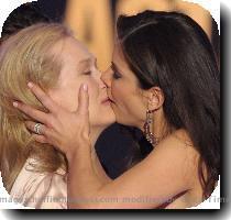 Re: Sandra Bullock Meryl Streep Kiss