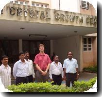 Staff of the Crystal Growth Centre  Anna University Chennai