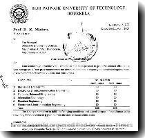 Affiliation from Biju Patnaik University of Technology  2002   2004