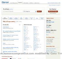 Elance com                                          FreelanceAuction com