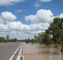 Rivers rise downstream of Emerald