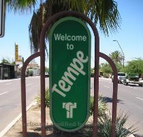 Downtown Mesa  Arizona TempeHiker left Tempe heading east on Apache Boulevard across the canal into Mesa    Note  At the Mesa border  Apache becomes Main Street   TempeHiker has ventured into Mesa to take pictures of the