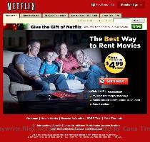 Which  I of course recognized as Netflix   Inc   Can anyone tell me if this is the same company  an homage  or just an international rip off