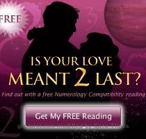 with theirs  Find out if you re compatible today  whether they re your long time lover or you just recently got their number  There s nothing like Numerology to reveal how love will add up  Follow Us On