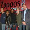 From Left to Right  Tony Hsieh  Zappos com CEO  my sister Jorjanna  Me  Zappos com Executive Dory Dyer  and Fred Mossler  Sr  VP of Merchandising