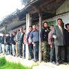 Gorkha Janmukti Morcha President Bimal Gurung standing on a queue waiting for his turn to cast his vote Photo by Himalaya Darpan Dawa Narbula waiting to cast his vote in Darjeeling Photo by Himalaya Darpan Posted in Gorkha Janmukti Morcha President Bimal Gurung standing on a queue waiting for his turn to cast his vote Photo by Himalaya Darpan Dawa Narbula waiting to cast his vote in Darjeeling Photo by Himalaya Darpan Posted in