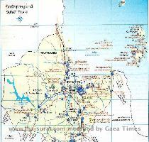 Map of Suratthani