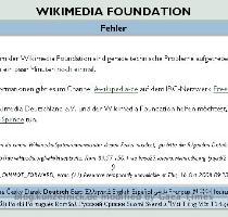 Das hatte ich bis jetzt auch noch nicht gesehen  Wikipedia ist nicht erreichbar  Das Problem war schnell wieder behoben   ob das was mit der Umstellung aller 400  Wikipedia Server auf Ubuntu zu tun hatte