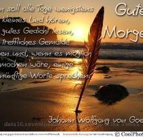 Guten morgen spruch