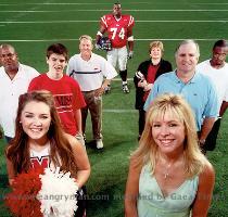 adopted a young boy  Michael Oher who is now a lineman for Ole Miss  Leigh Anne Tuohy says it was  extremely flattering  to learn that Sandra Bullock had been cast to portray her in a movie  Leigh Anne Tuohy and family Before Tuohy and the star of  Speed  and  Miss Congeniality  met for the first time last week  Tuohy said she had this reaction to Bullock s plan to visit Memphis