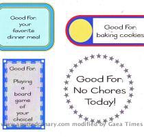 I have always loved this idea and have used it for wedding anniversary gifts to birthday celebrations