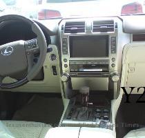 A photo of the 2010 Lexus GX 460 interior has leaked  click for a larger image   The most noticeable element of the new interior is the massive touchscreen  but what s most impressive is the improved usability and simplicity compare the new GX interior with the current