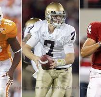 January 15  2010 5 00 PM ET Photo  Getty Images    14 Eric Berry   7 Jimmy Clausen  OU  14 Sam Bradford Today was the day for underclassmen to declare for the NFL Draft  Among the notable underclassmen who have