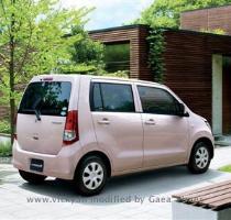 Pictures of new WagonR launched in Japan last year  Maruti will bring the new design to Indian market with the launch of new WagonR