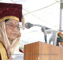 Smt  Pratibhaji Patil Governor of Rajasthan