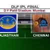 Rajasthan Royals win by 3 wickets Mumbai  The final of the Indian Premier League promised to be an absorbing contest as Chennai notched up a competitive 163 5 in the final against Jaipur at the DY Patil Stadium here on Sunday