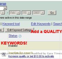 Keywords  long time in coming  but well worth waiting for AND Add a  Quality Score  column  too bad it s just great  ok and poor   if you are being asked to bid $10 YOU KNOW IT S POOR  Other sites also reported to original issue    SEO Roundtable   Webmasterworld and