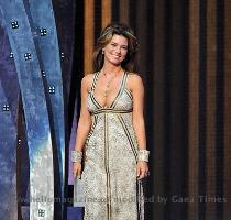 Triumphant return for Shania Twain as she steals the show at country awards