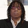 looking at the ceiling  Well  that s what happened to Rick James before he was cremated  I don t know   I would be freaked out seeing my dead spouse parent or sibling sitting in a chair  and yes  he s dead there   you can see the white altar in the background of his shades     pretty Super Freaky