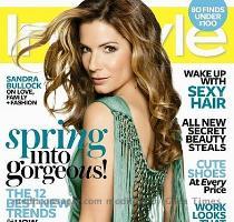 Posted on Feb 15  2009 at 5 38AM American Beauty 44 year old Sandra Bullock is the cover girl for the March issue of InStyle magazine  Miss Congeniality star is married to All About Steve actor Jesse James and is step