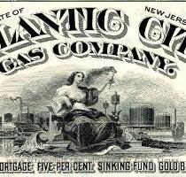 Certificate Vignette South Jersey Gas traces its roots back to 1910 when Atlantic City Gas and Water Company was merged into the Atlantic City Gas Company  owned by Clarence H  Geist  This