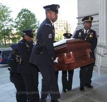 <p>The coffin containing the remains of Dorothy Height is carried to the Washington National Cathedral by the Washington Metropolitan Police ceremonial honor guard  led by Sgt  Kenneth Harvey  right  and Master Patrol Officer Kevin Brittingham  left  Thursday  April 29  2010  in Washington  Height  who led the National Council of Negro Women for decades and marched with the Rev  Martin Luther King Jr   will be honored during a funeral service at Washington National Cathedral for her leadership on the front lines fighting for equality  education and to ease racial tension  She died last week at age 98  < p>