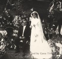 The wedding took place in her father s house  Guatemala  April 20  1910 Photograph by Juan J  Yas